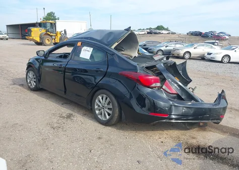 2016 Hyundai Elantra Se/Sport/Limited z USA, uszkodzony, nr VIN 5NPDH4AE1GH771043